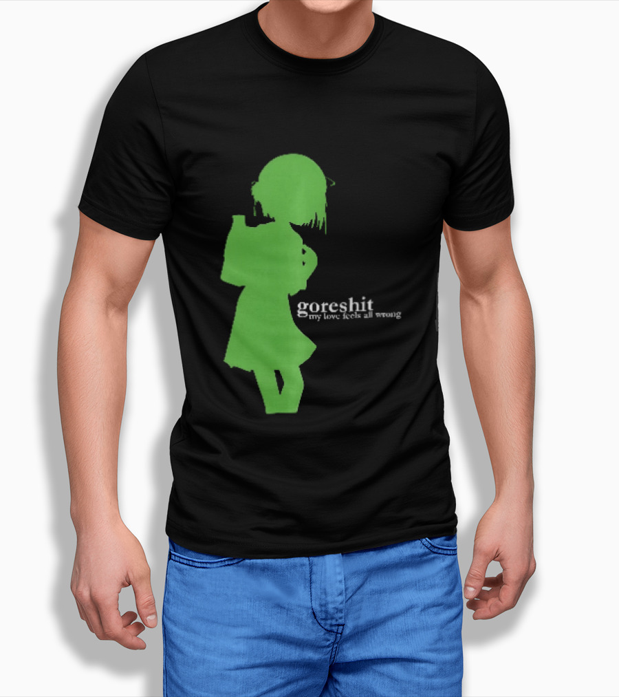 Goreshit My Love Feels All Wrong Anime T-Shirt