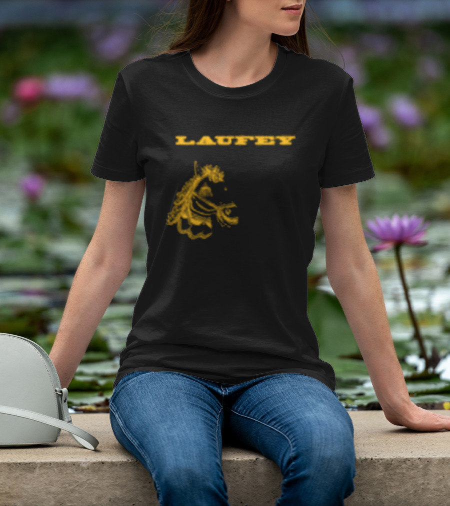 Laufey A Matter Of Time Tour Brown T-Shirt