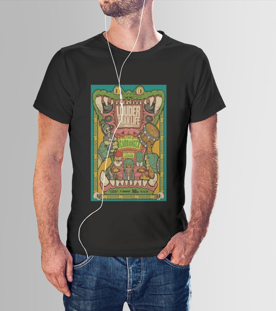 Louder Than Life Event Louisville KY September 17 20 2026 The Headbanger My Chemical Romance Tool Run The Jewels T-Shirt