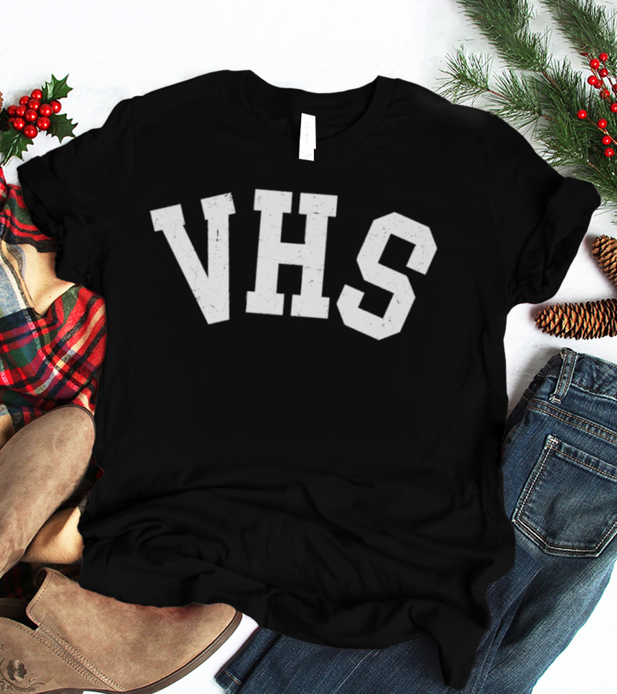 Vandegrift Crown Trio VHS Block T-Shirt