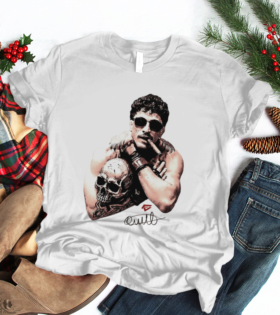 Smokilld Smokebreak Skull Tattoo Sunglasses Cigar T-Shirt