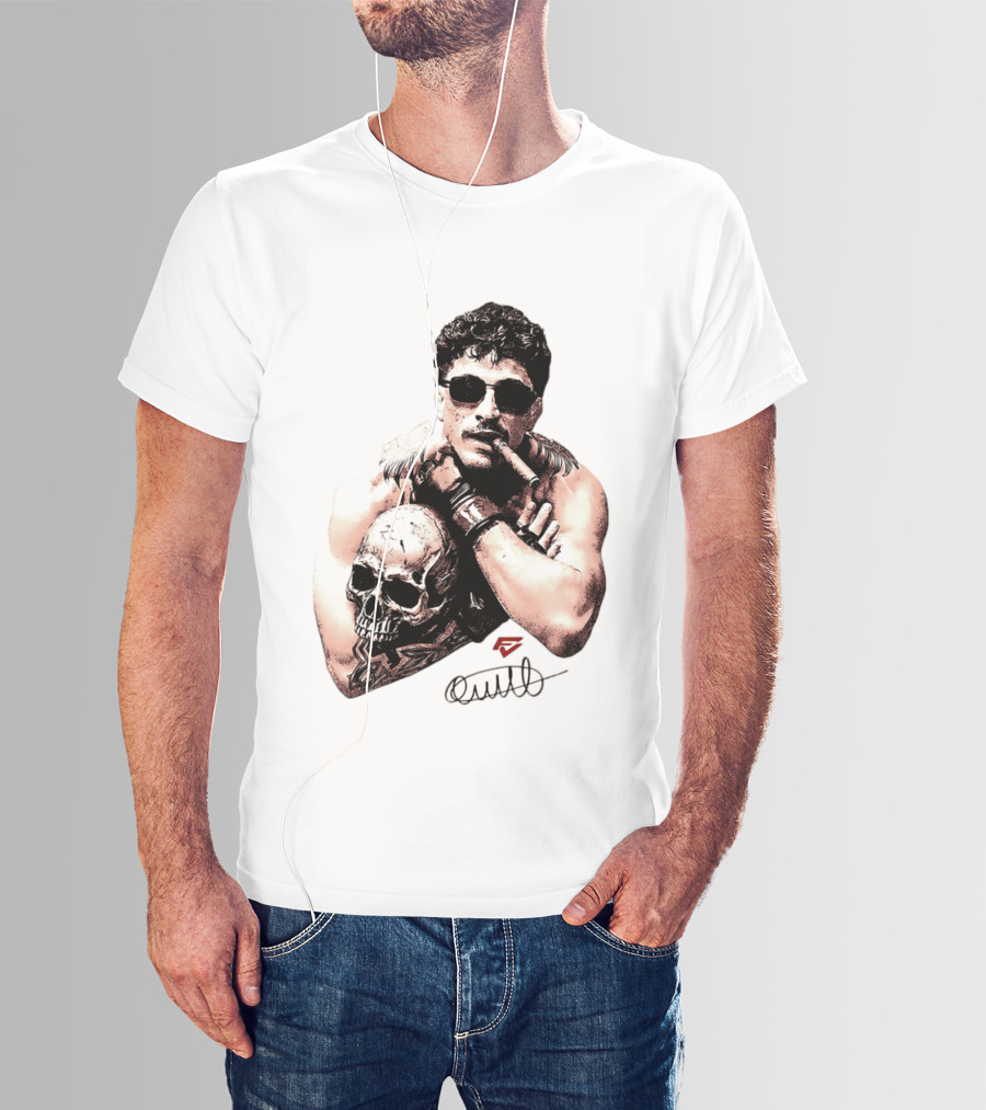 Smokilld Smokebreak Skull Tattoo Sunglasses Cigar T-Shirt