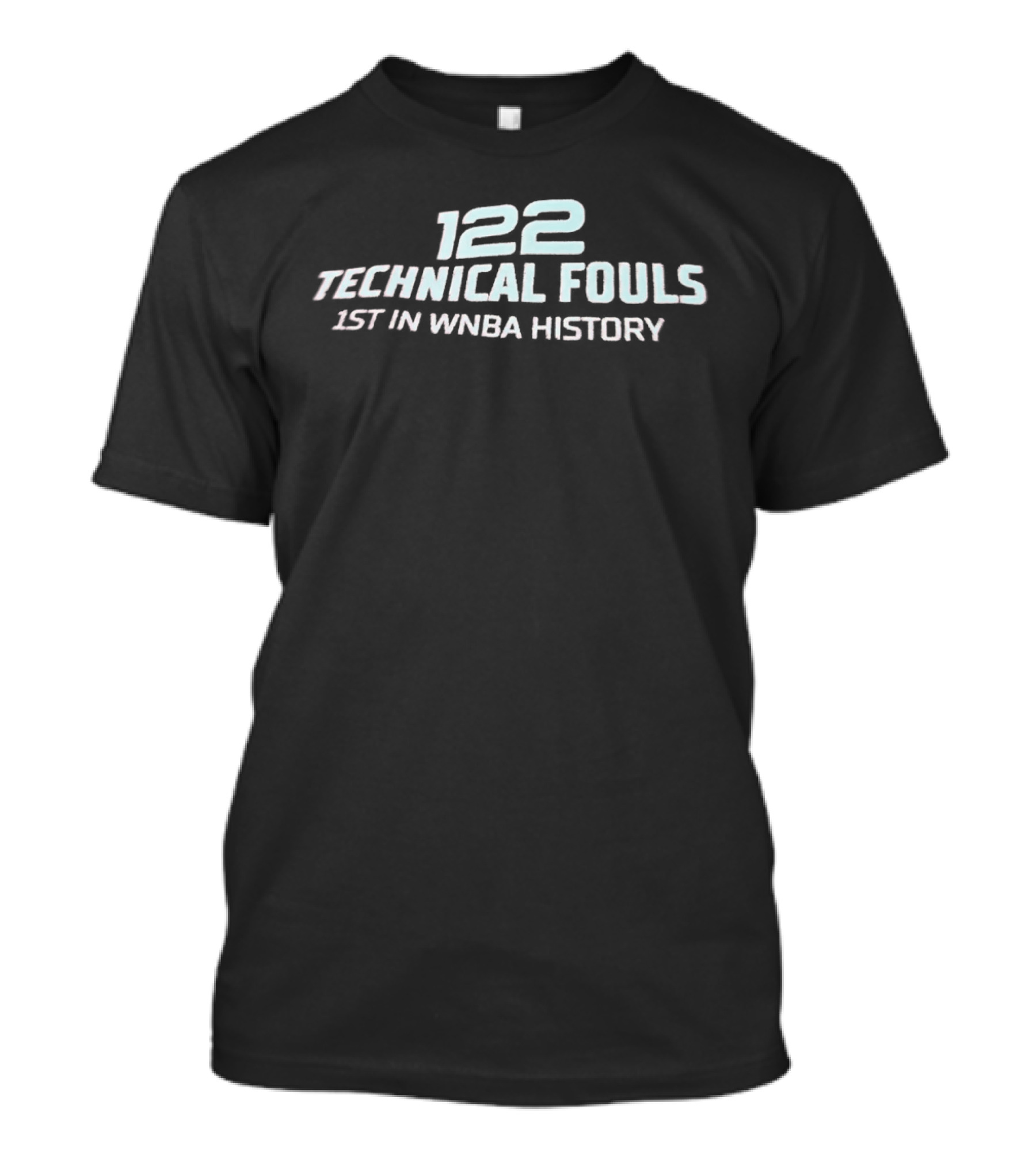 122 Technical Fouls 1st In WNBA History Diana Taurasi Phoenix Mercury T-Shirt