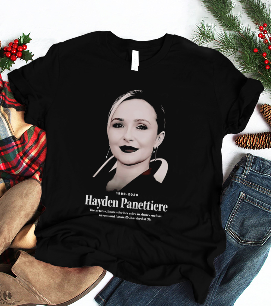 1989 2026 Hayden Panettiere Nashville Actress T-Shirt