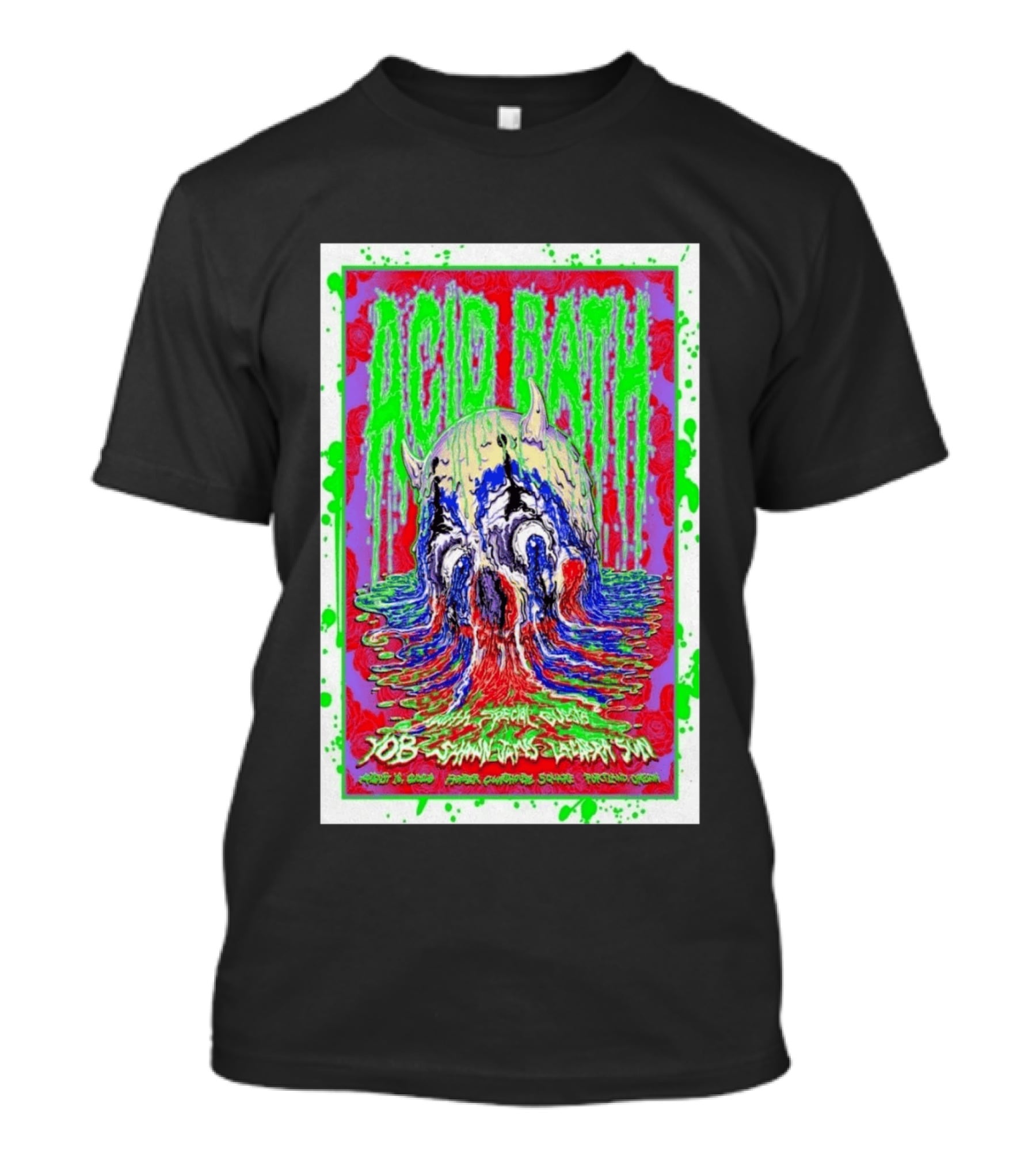 Acid Bath Job Nunemacher Pioneer Courthouse Square Portland Oregon August 16 2026 T-Shirt