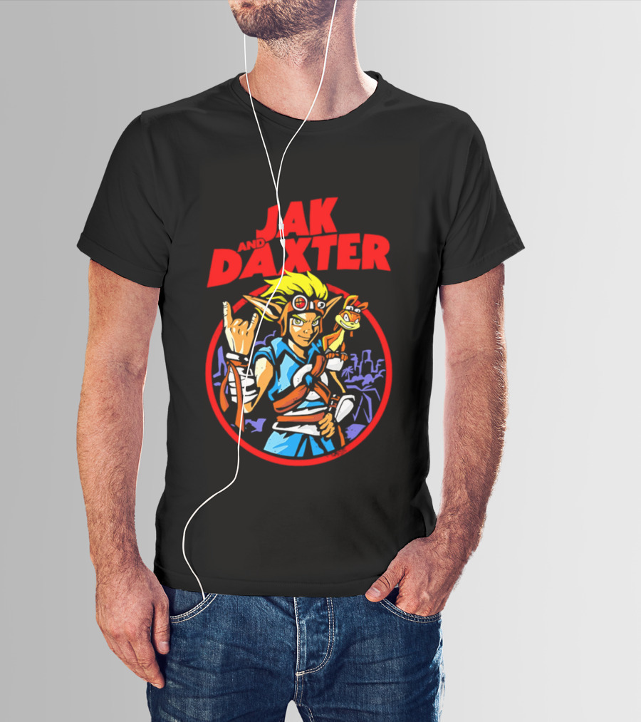 Jak And Daxter Iconic Characters T-Shirt