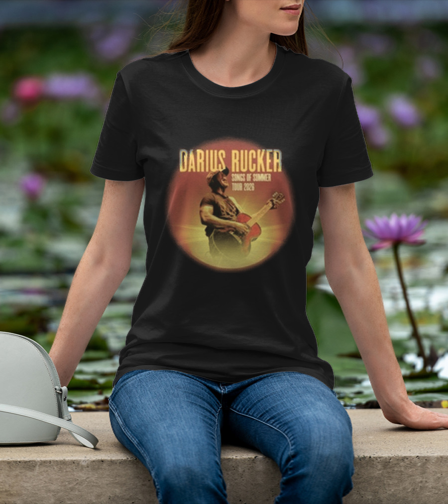 Darius Rucker Songs Of Summer Tour 2026 Vintage Country Music Concert Performance T-Shirt