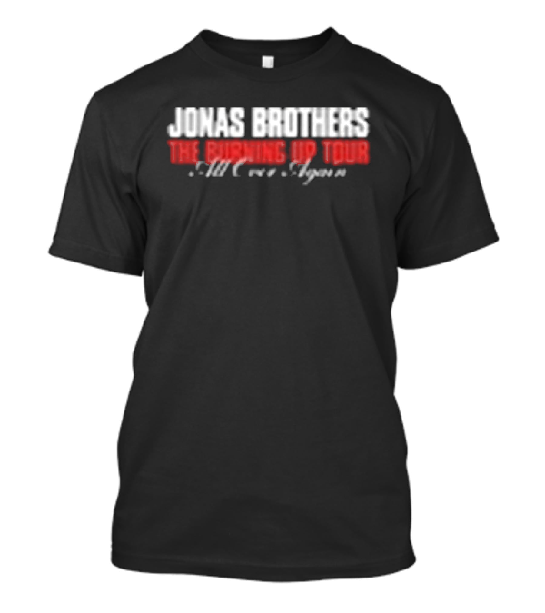 Jonas Brothers The Burning Up Tour 2008 Live MSG T-Shirt