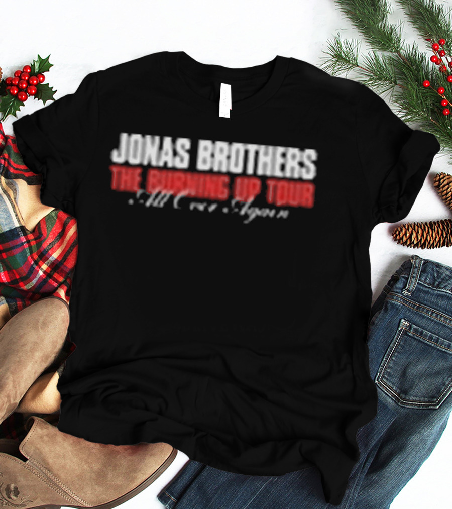 Jonas Brothers The Burning Up Tour 2008 Live MSG T-Shirt