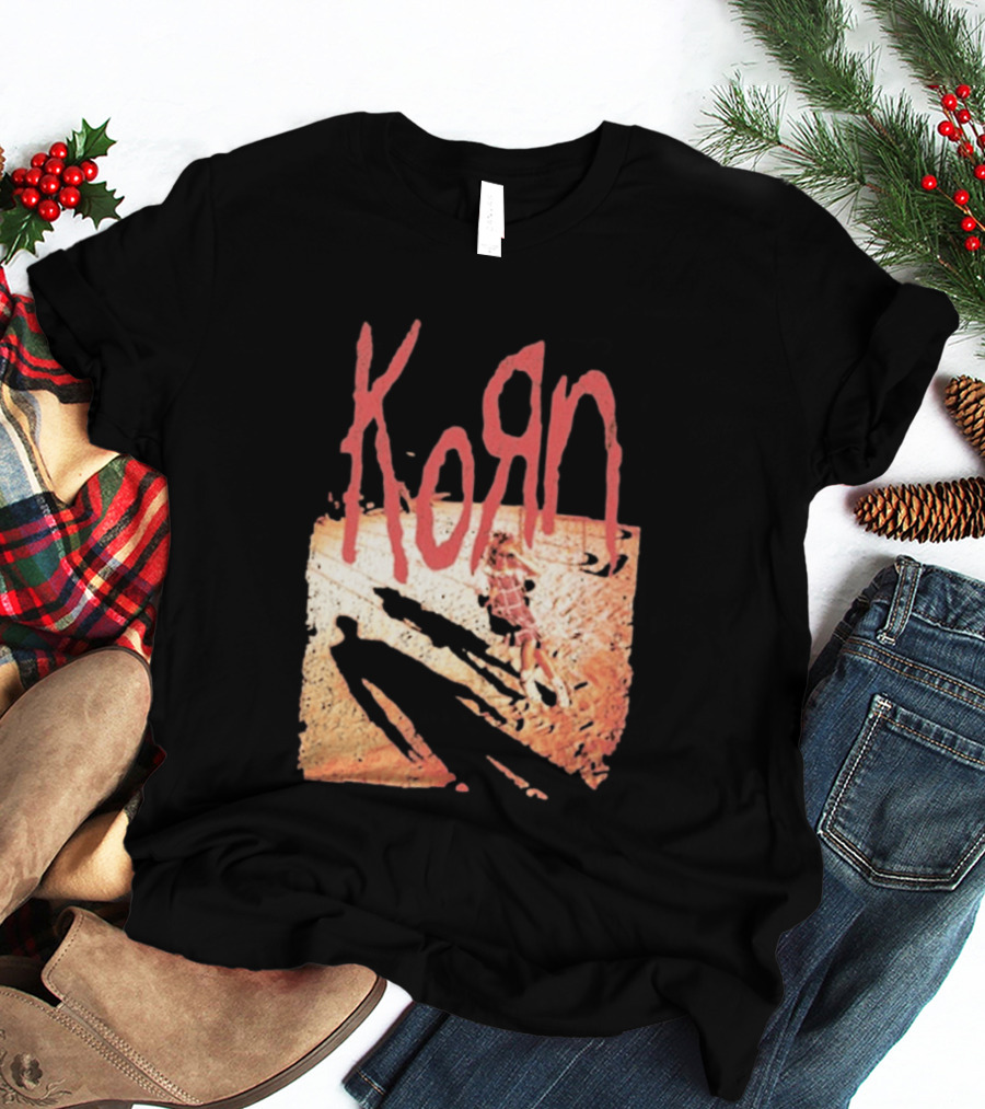 Korn Self Titled Album Cover Art With Distressed Child T-Shirt