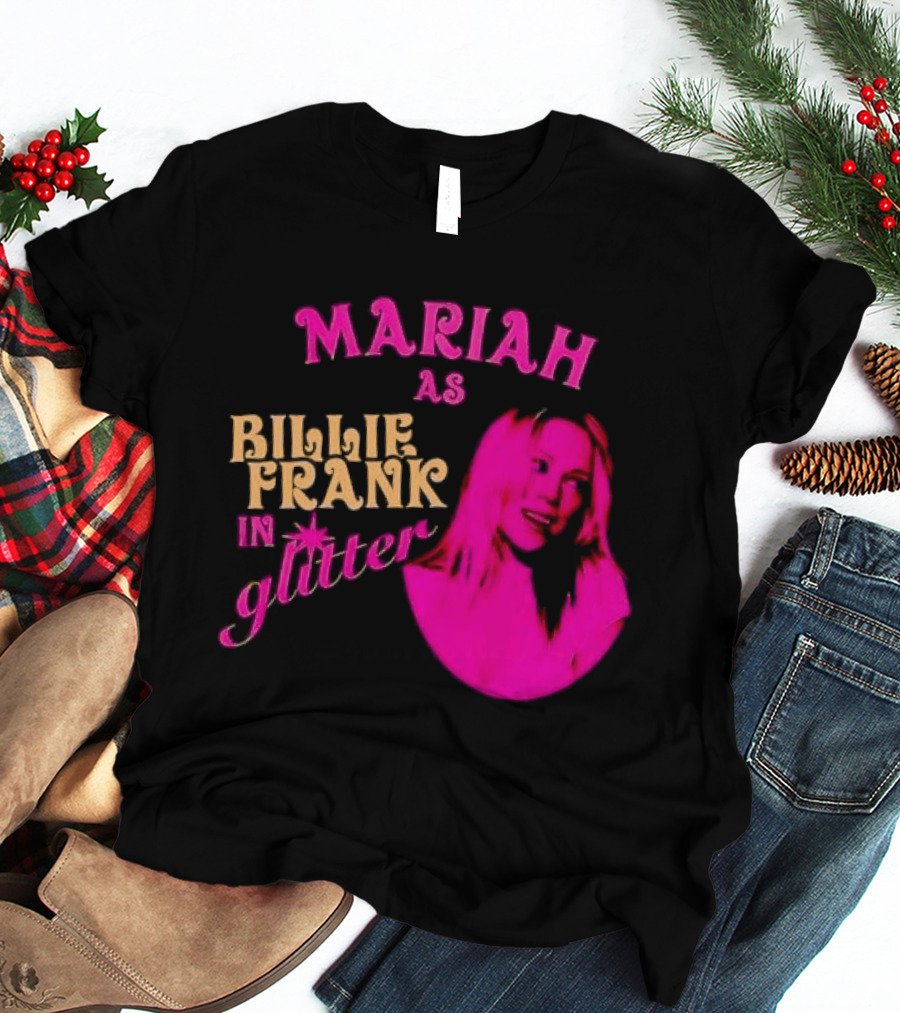 Mariah As Billie Frank In Glitter Pink Image T-Shirt