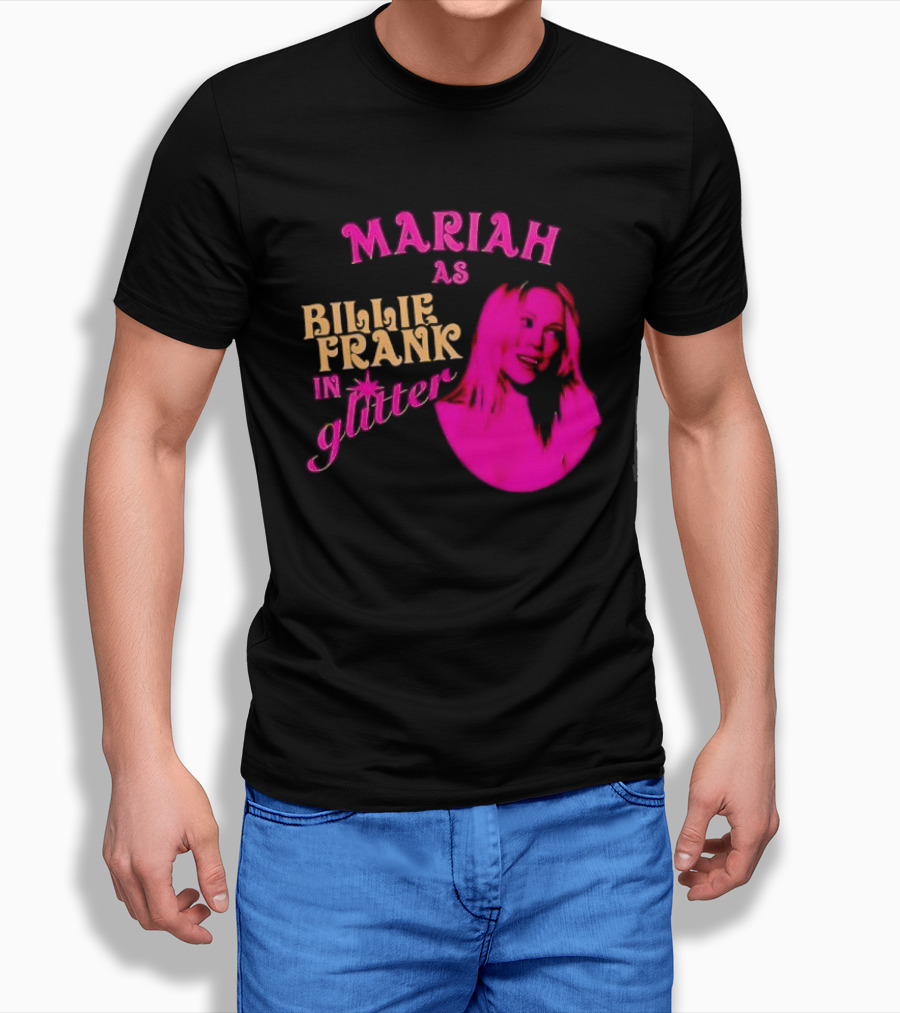 Mariah As Billie Frank In Glitter Pink Image T-Shirt