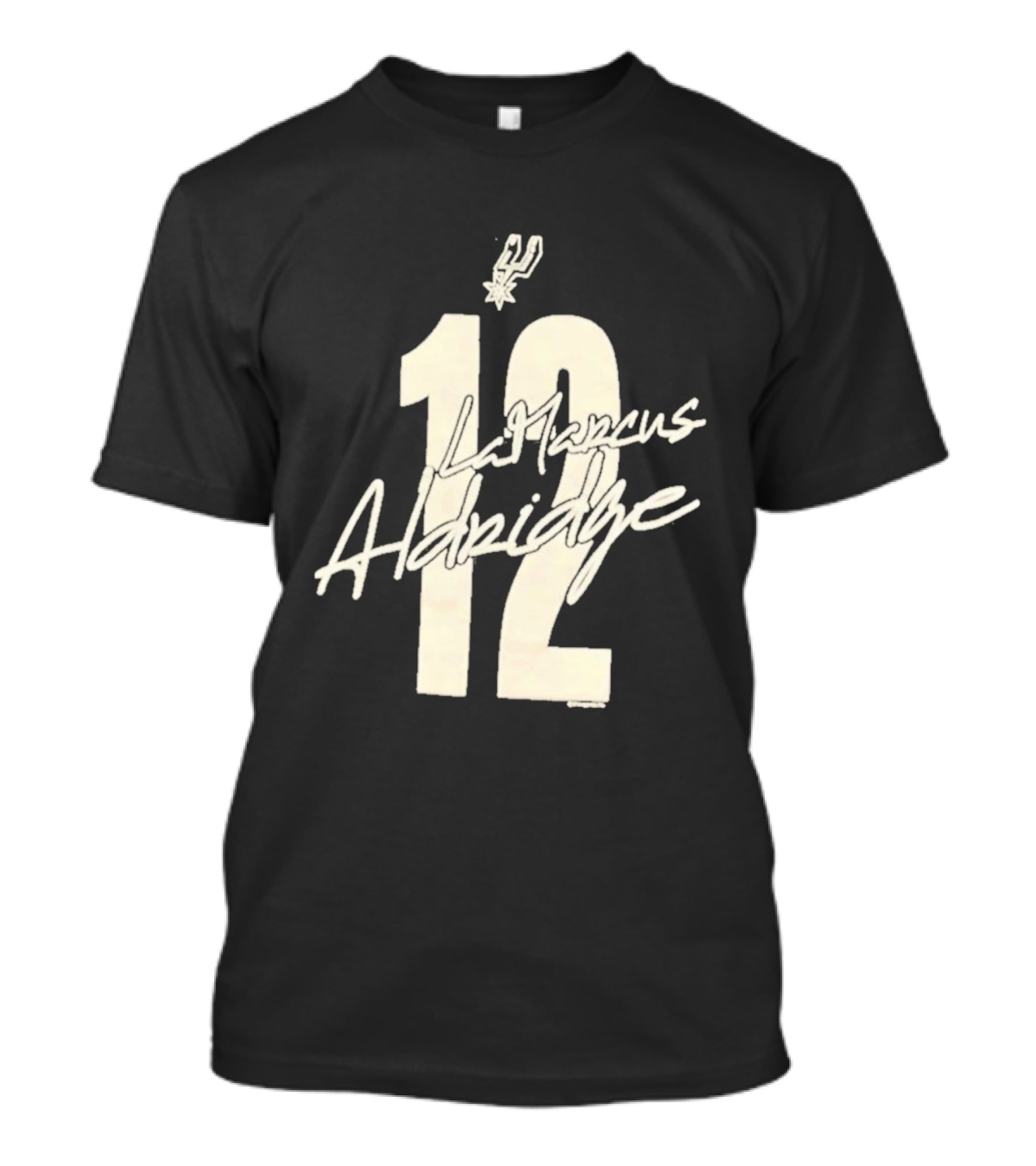 San Antonio Spurs LaMarcus Aldridge 12 NBA 2010s T-Shirt