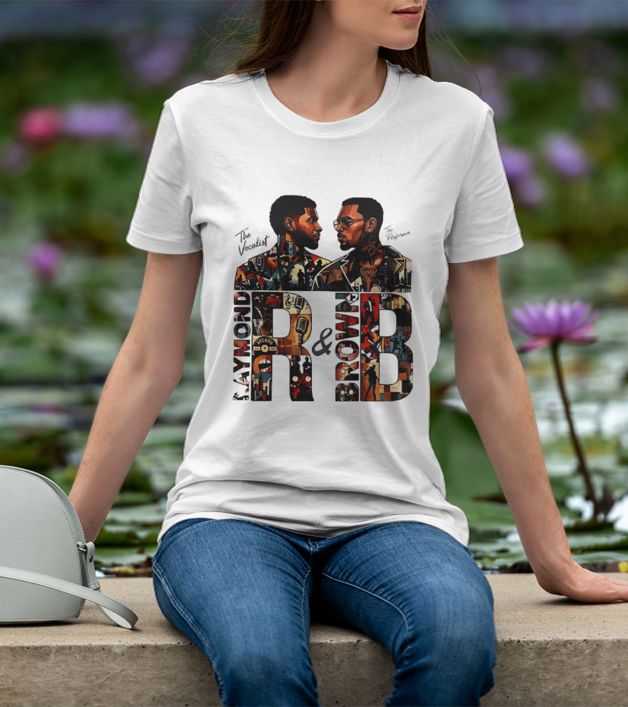 Usher Chris Brown Raymond R And B Tour 2026 Concert Hip Hop The Vocalist The Performer T-Shirt
