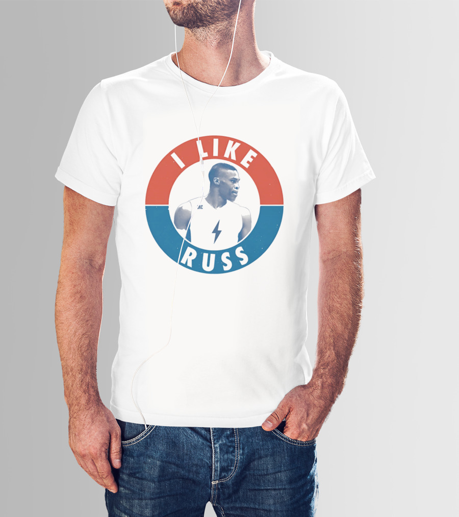 I Like Russ Oklahoma City Thunder Westbrook T-Shirt