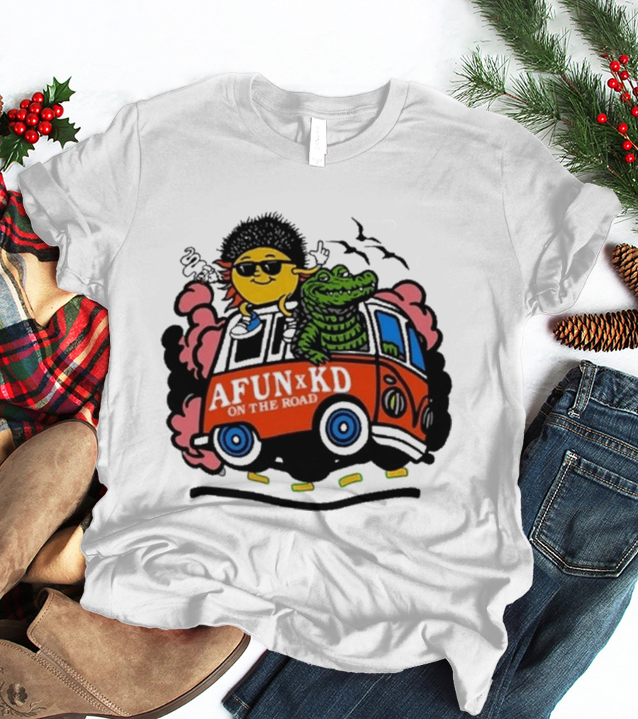 Kitchen Dwellers Andy Frasco AFUN X KD Tour 2026 On The Road Bus Adventure T-Shirt