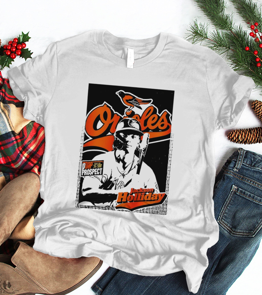 Orioles Top Prospect All Star Jackson Holliday Debut 2026 T-Shirt