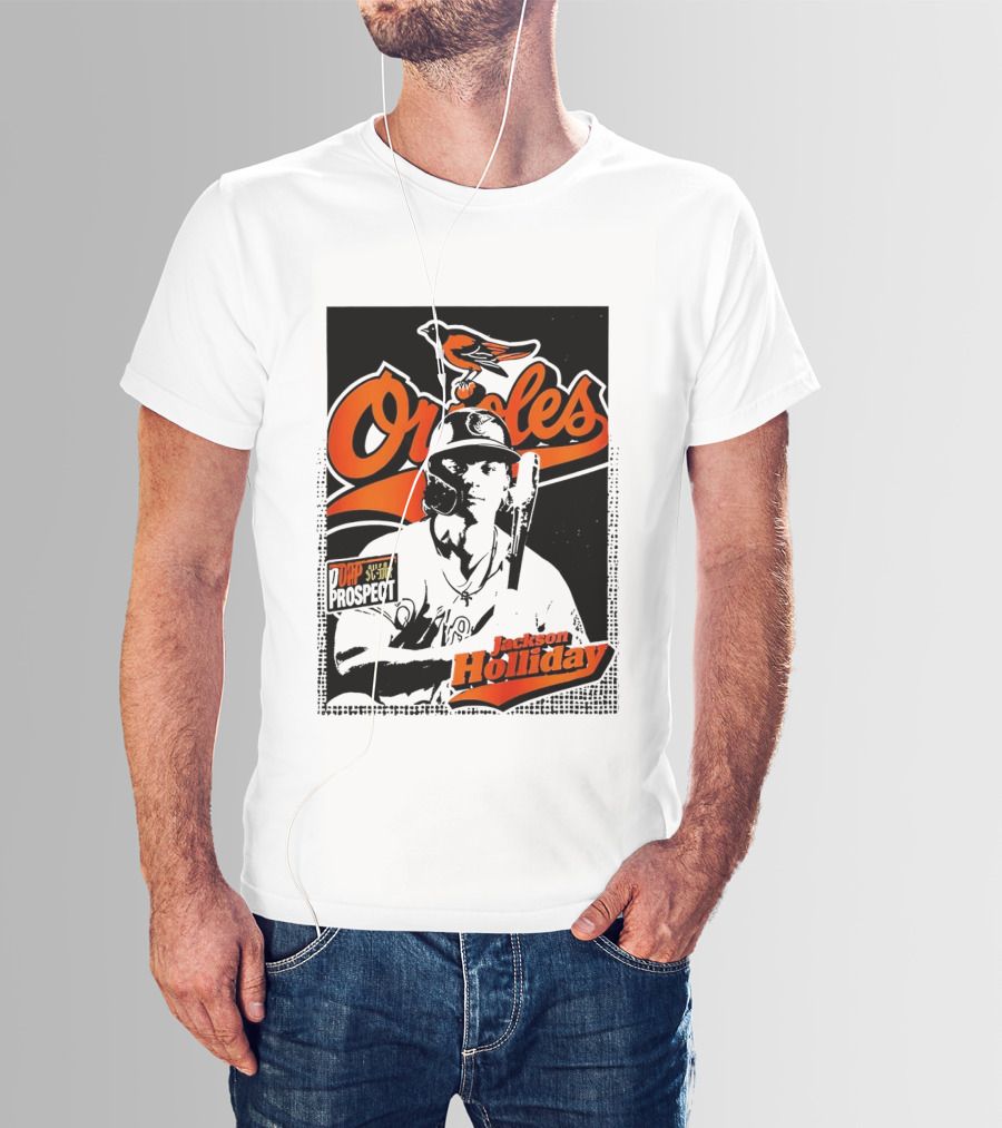 Orioles Top Prospect All Star Jackson Holliday Debut 2026 T-Shirt