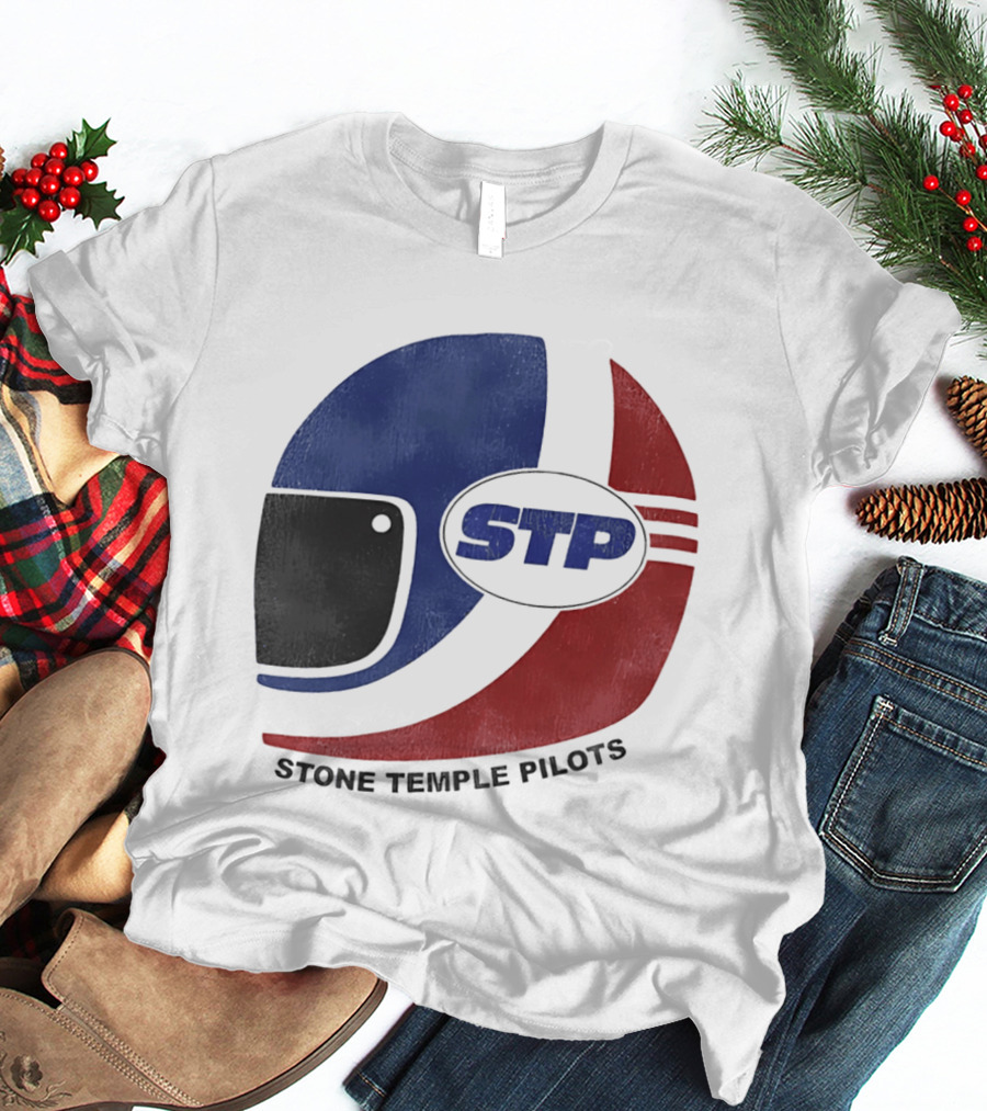 Stone Temple Pilots STP Helmet T-Shirt