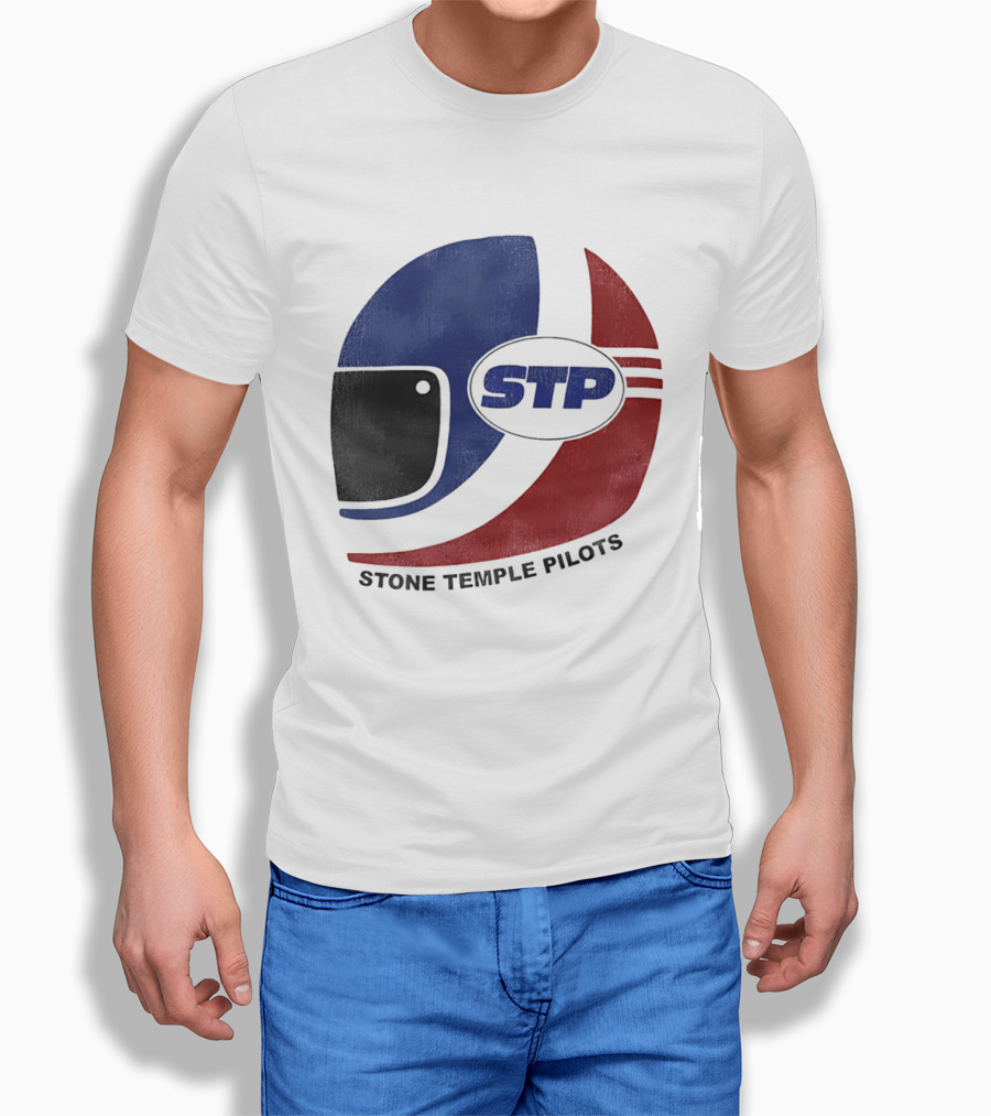 Stone Temple Pilots STP Helmet T-Shirt