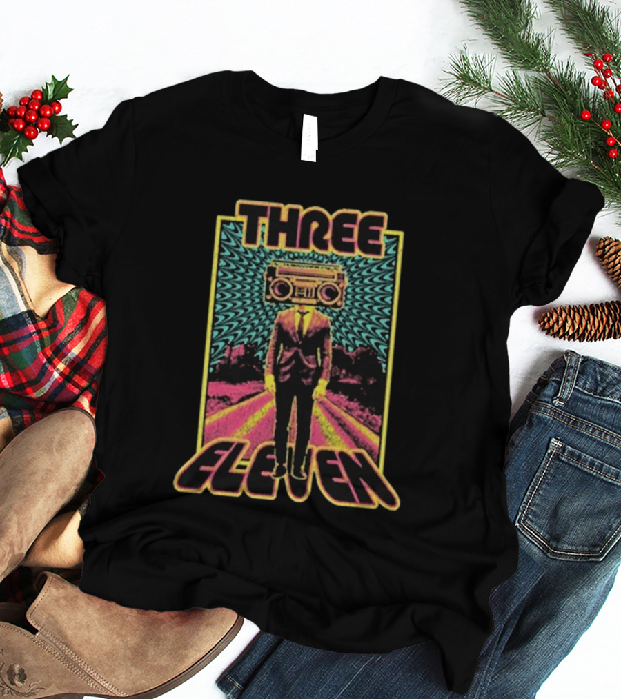 Three Eleven Boombox Head Psychedelic Suit T-Shirt