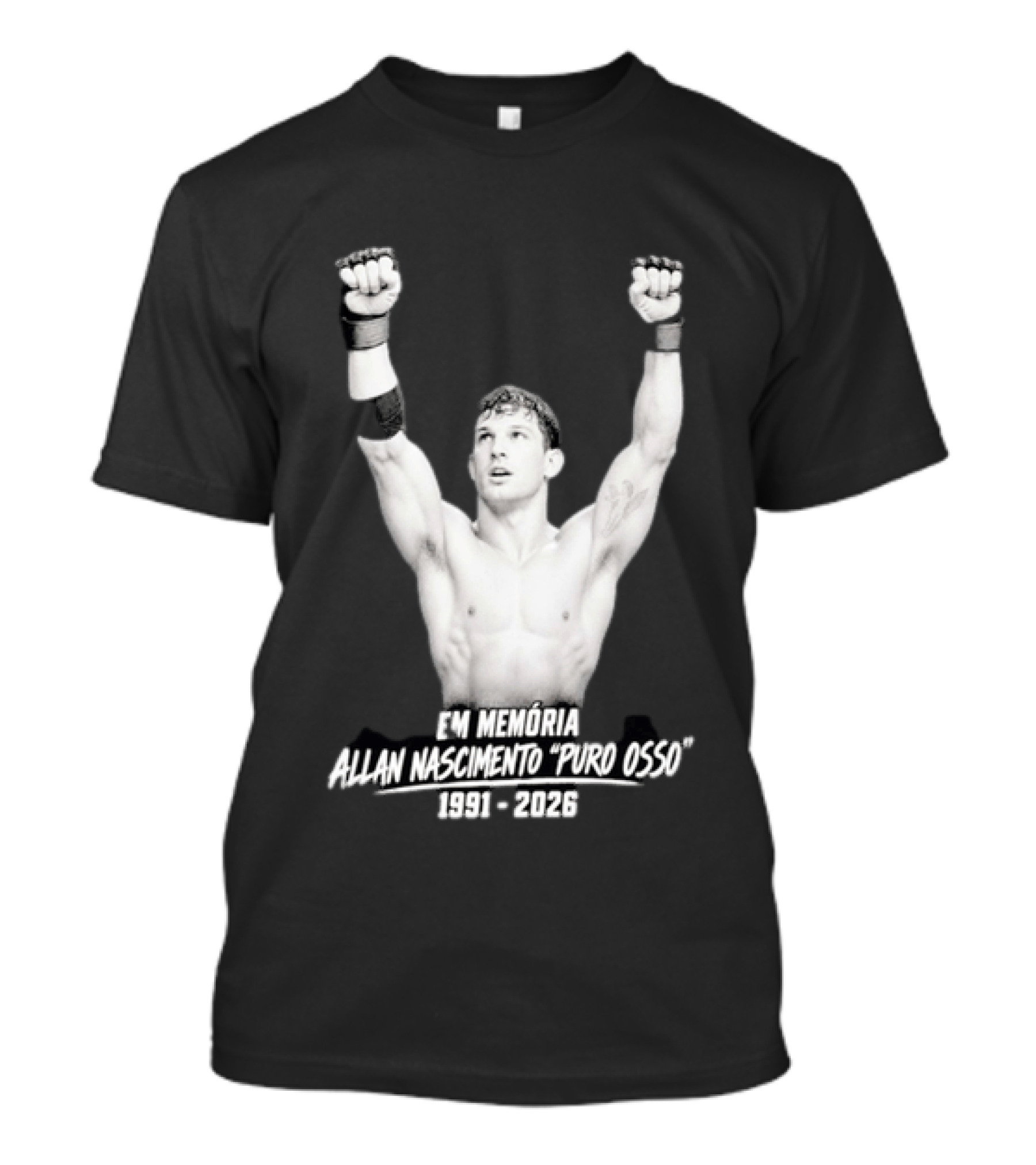 Ian Machado Garry Em Memória Allan Nascimento Puro Osso 1990 2026 T-Shirt