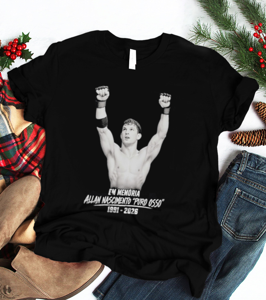 Ian Machado Garry Em Memória Allan Nascimento Puro Osso 1990 2026 T-Shirt
