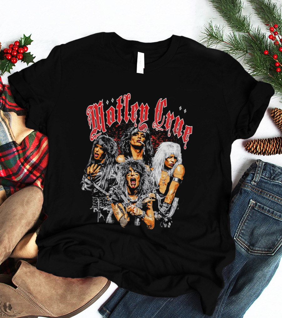 Mötley Crüe Classic Band Members T-Shirt