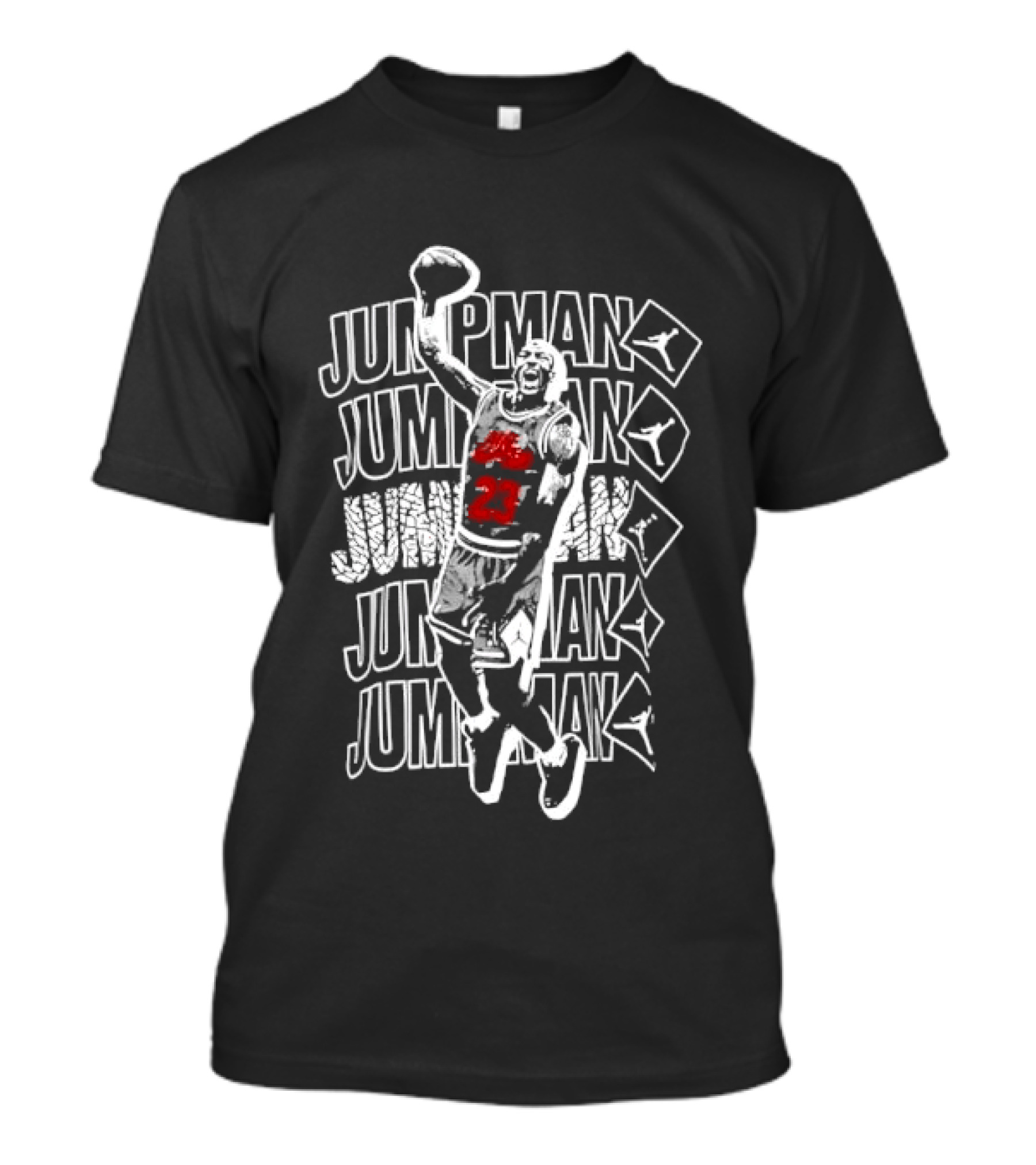 Jumpman Basketball Player Dunking T-Shirt
