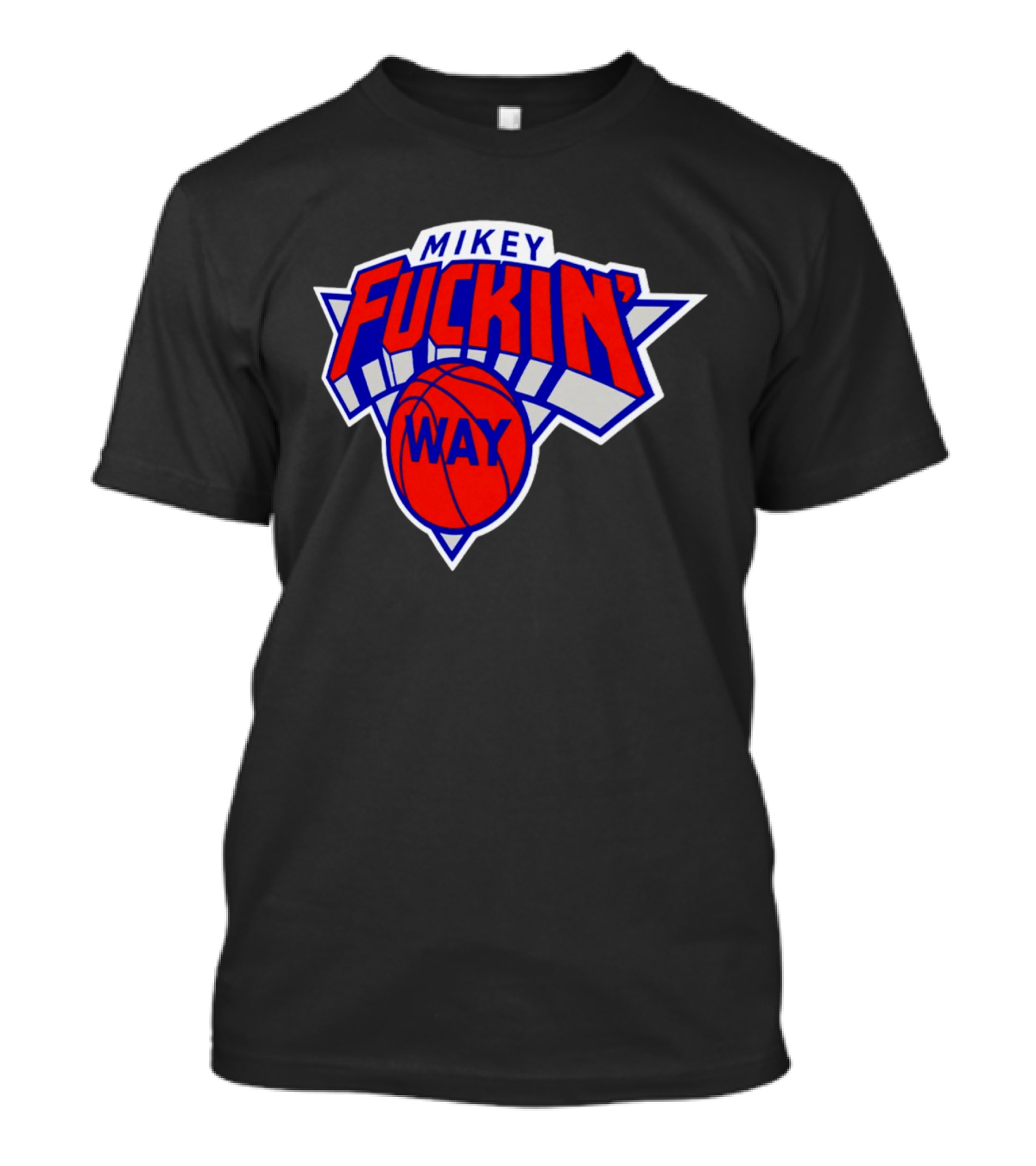 Mikey Fuckin' Way Basketball Knicks T-Shirt