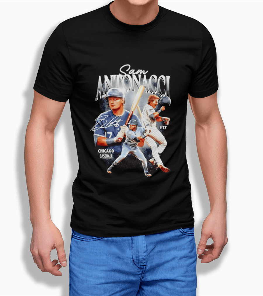 Sam Antonacci Chicago White Sox Baseball #17 2026 T-Shirt
