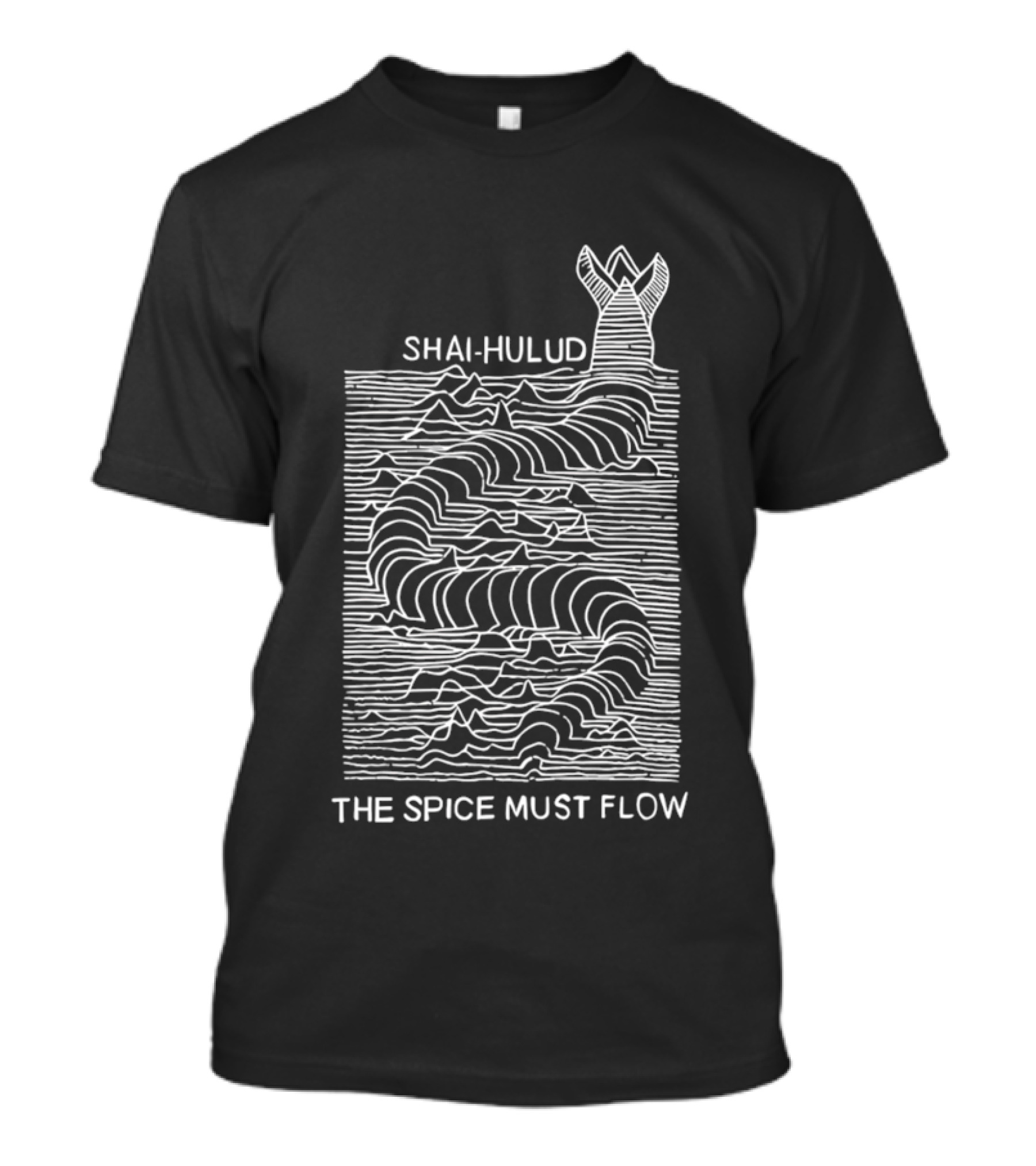 Shai Hulud The Spice Must Flow Dune Sandworm T-Shirt