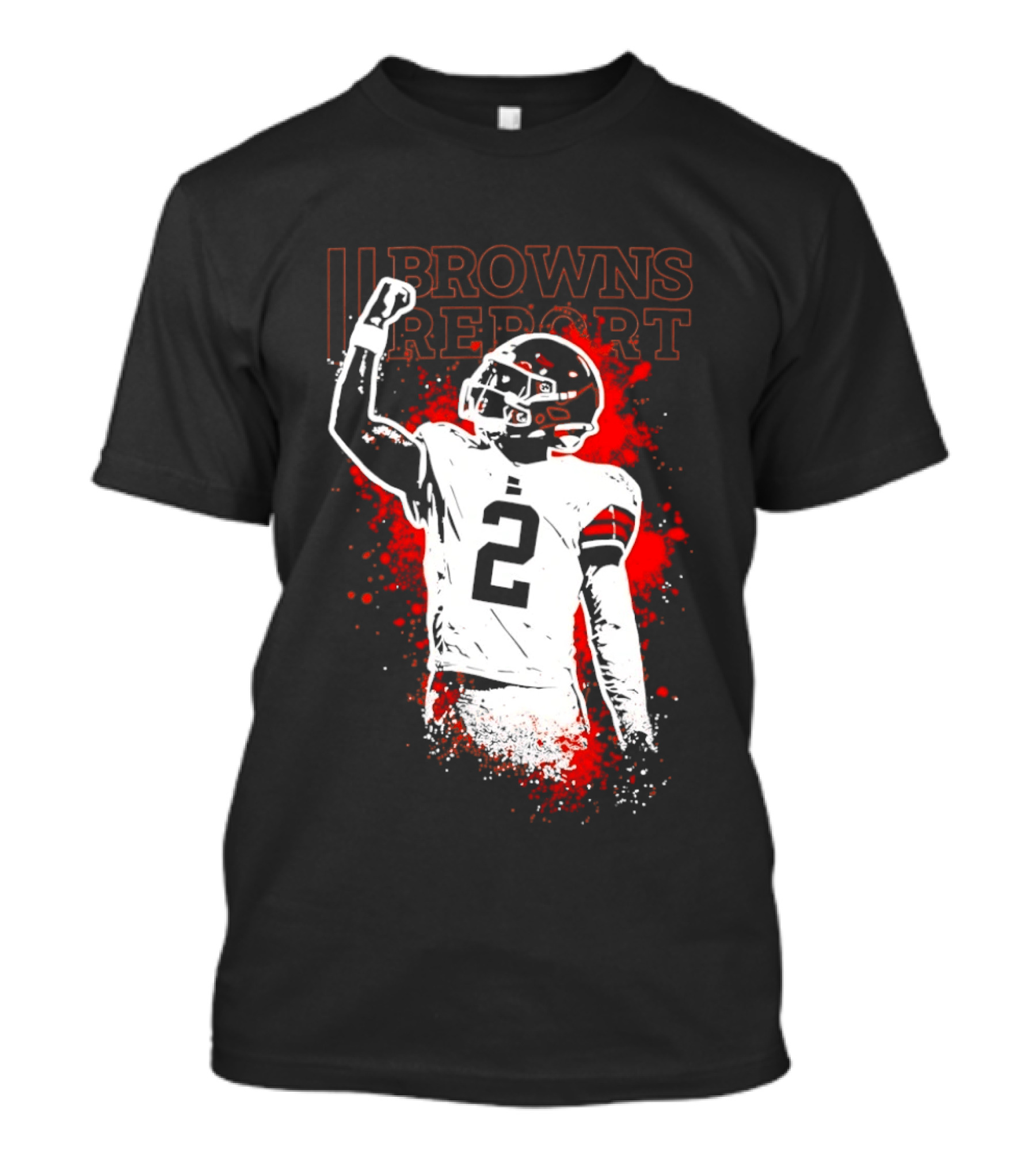 Shedeur Sanders Perfect Timing 2 Browns Report Cleveland Browns T-Shirt