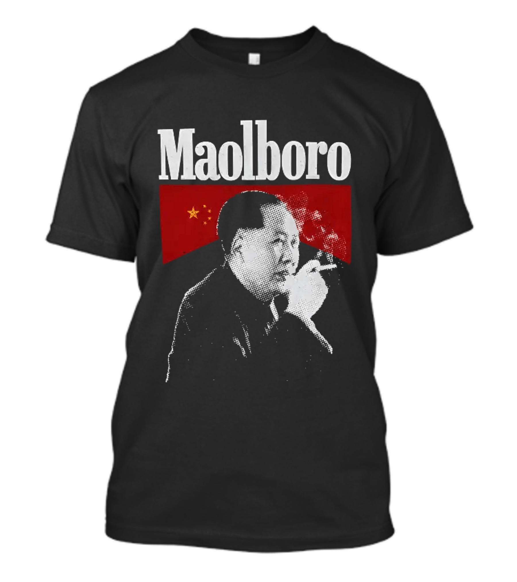 Maolboro Smoking Chairman Mao Zedong Communist T-Shirt