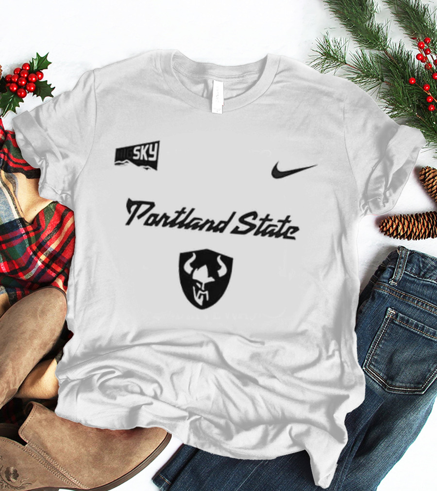Portland State Vikings Nike Special Edition SKO Shield T-Shirt