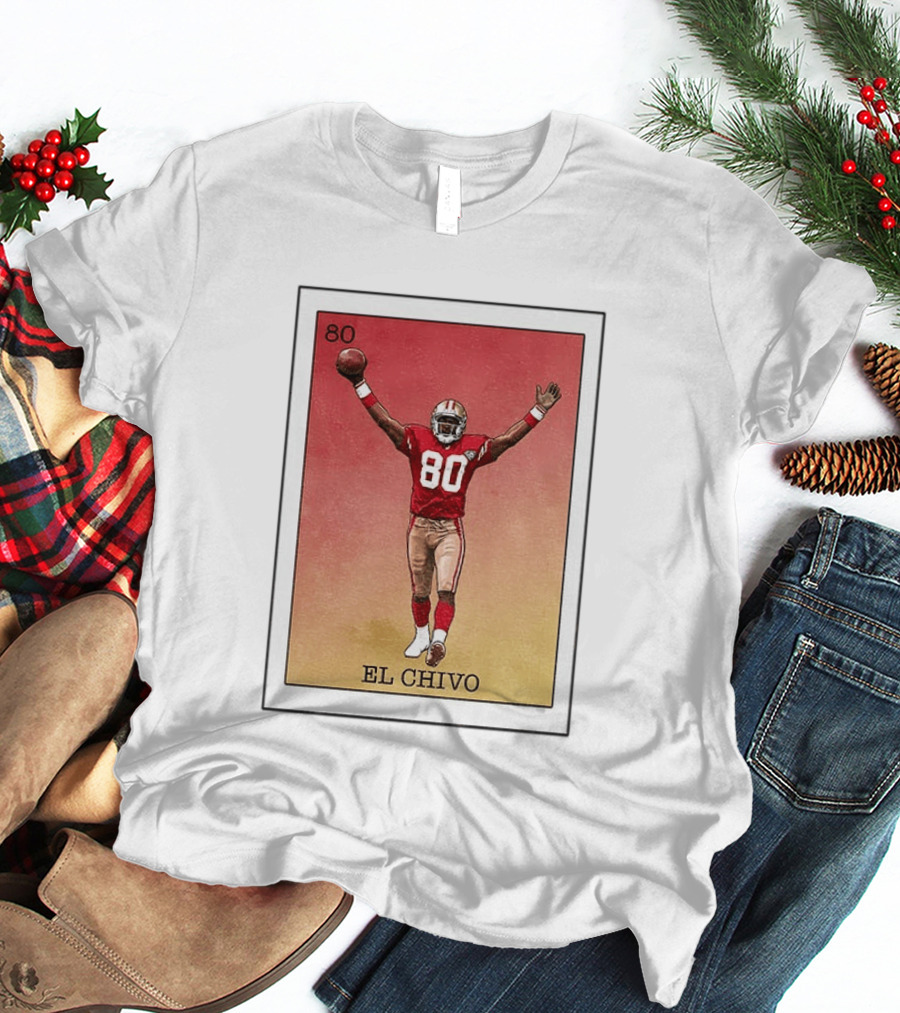 El Chivo 80 San Francisco 49ers Loteria Card T-Shirt