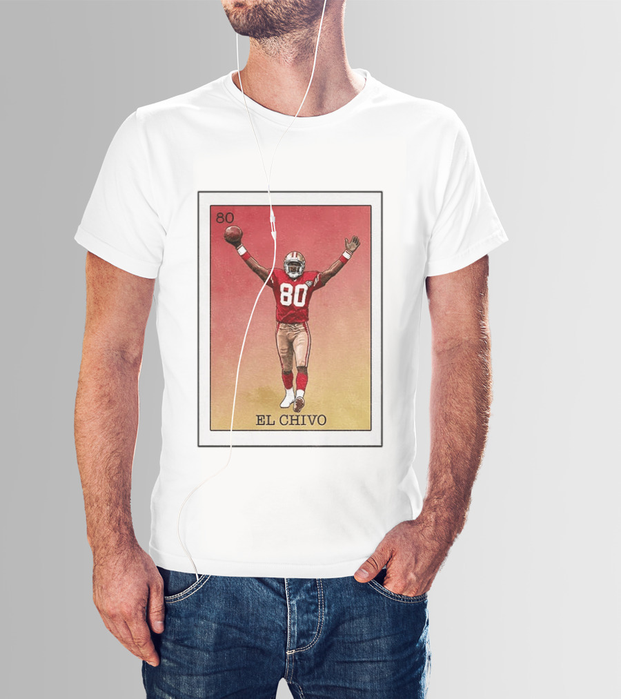 El Chivo 80 San Francisco 49ers Loteria Card T-Shirt