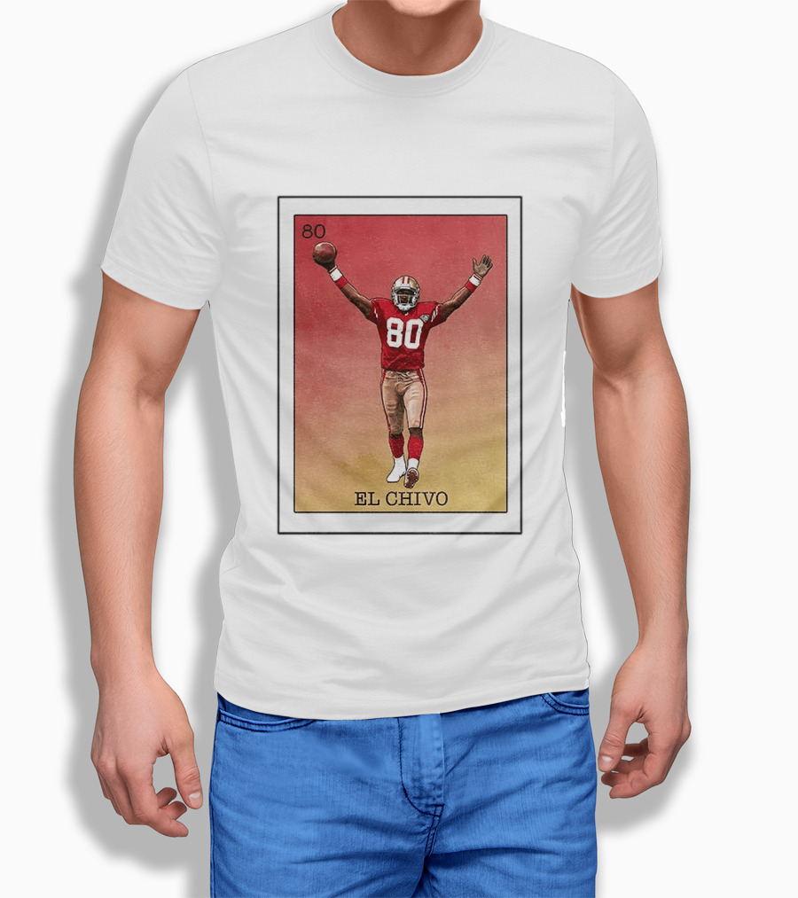 El Chivo 80 San Francisco 49ers Loteria Card T-Shirt