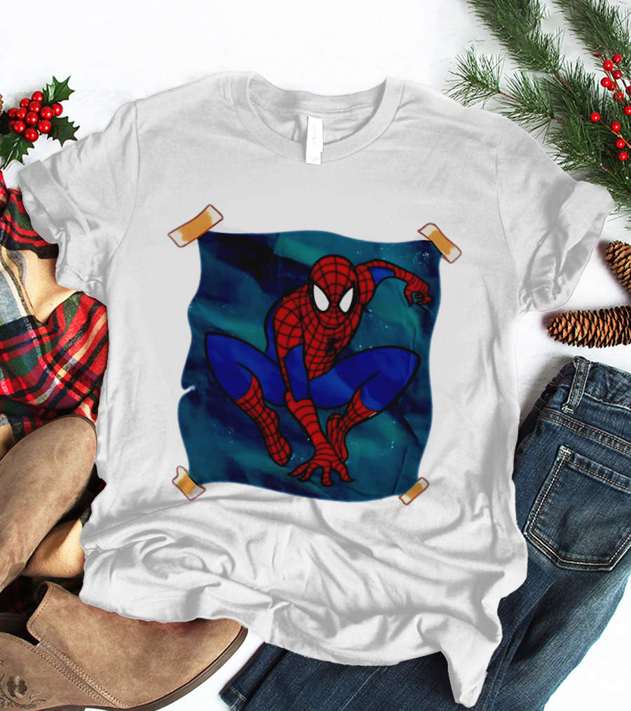 Spider Man Marvel Comics Superhero Iconic Action Pose T-Shirt