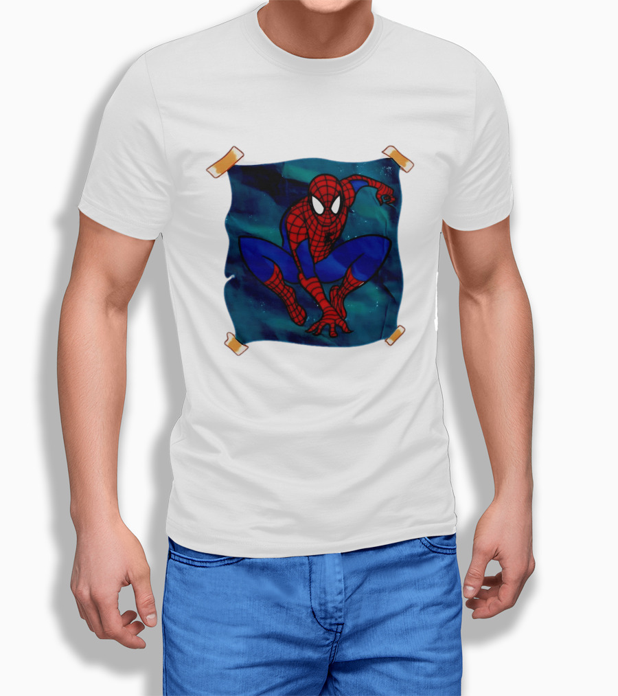 Spider Man Marvel Comics Superhero Iconic Action Pose T-Shirt
