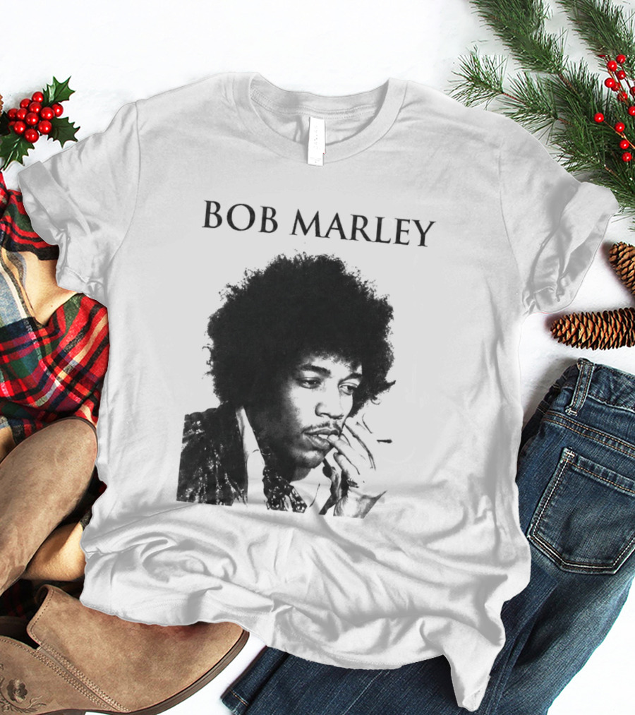 Bob Marley Jimi Hendrix T-Shirt