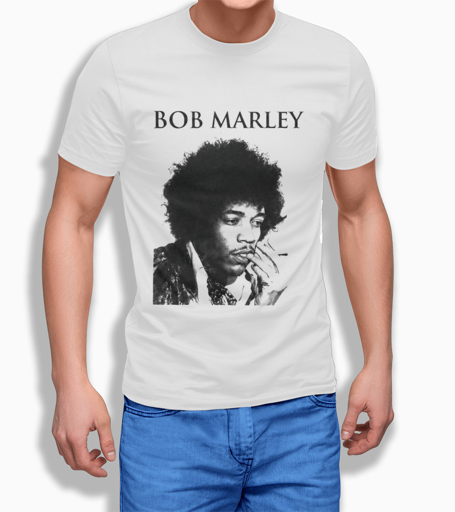 Bob Marley Jimi Hendrix T-Shirt