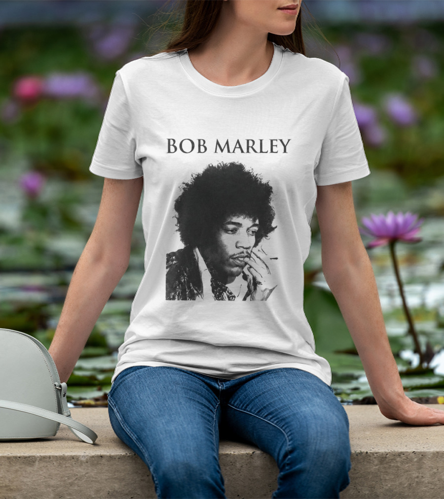 Bob Marley Jimi Hendrix T-Shirt
