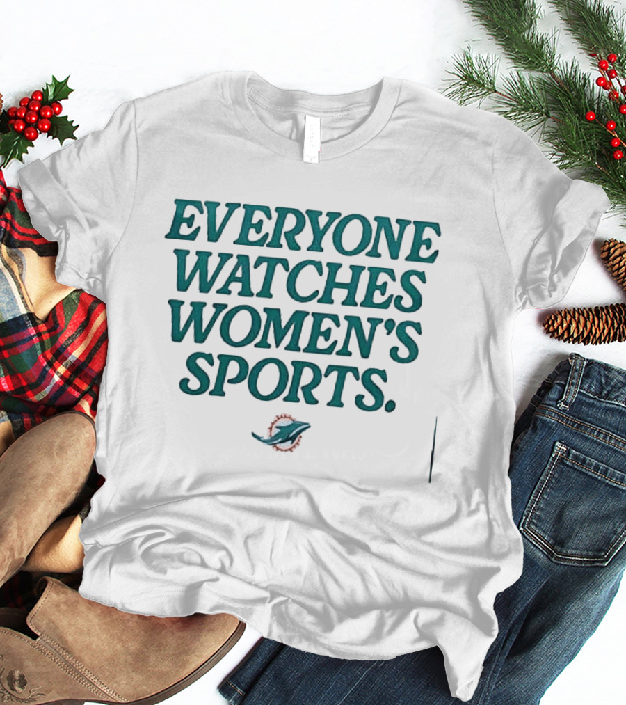 Miami Dolphins Everyone Es Women's Sports T-Shirt