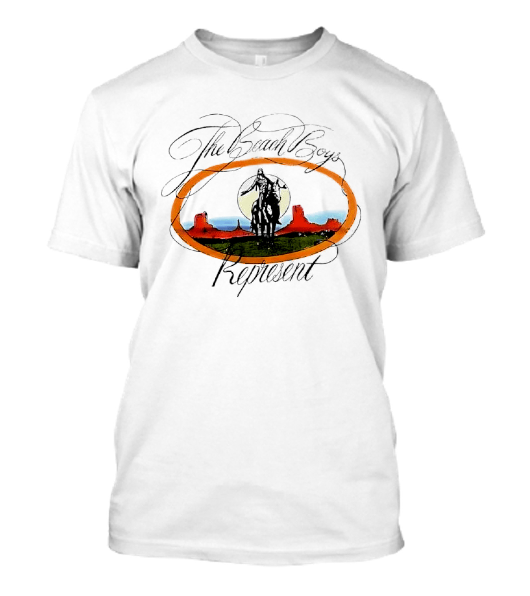 The Beach Boys Represent Native American Horse Monument Valley Sunset T-Shirt