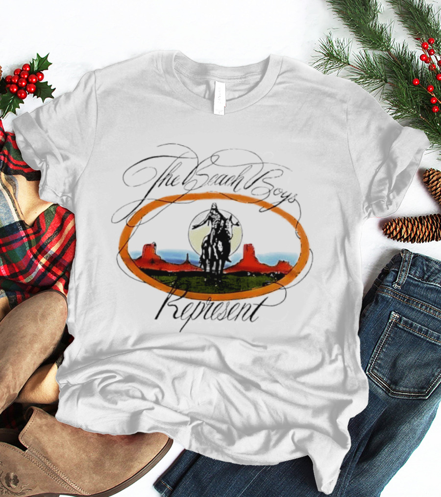 The Beach Boys Represent Native American Horse Monument Valley Sunset T-Shirt
