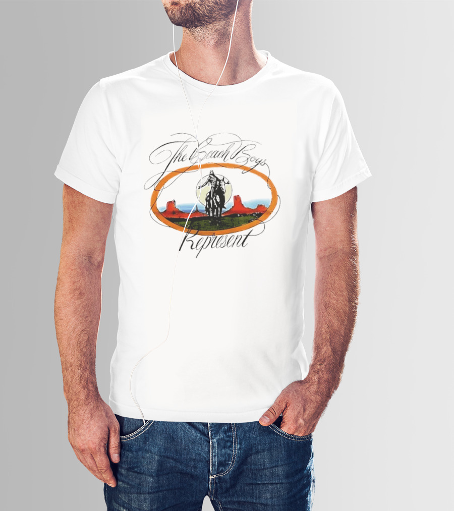 The Beach Boys Represent Native American Horse Monument Valley Sunset T-Shirt