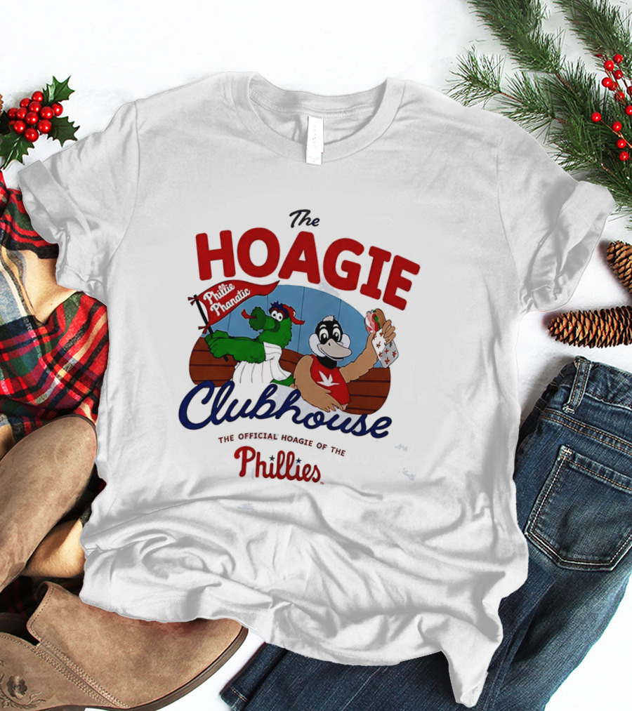 The Hoagie Clubhouse Official Hoagie Of The Phillies T-Shirt