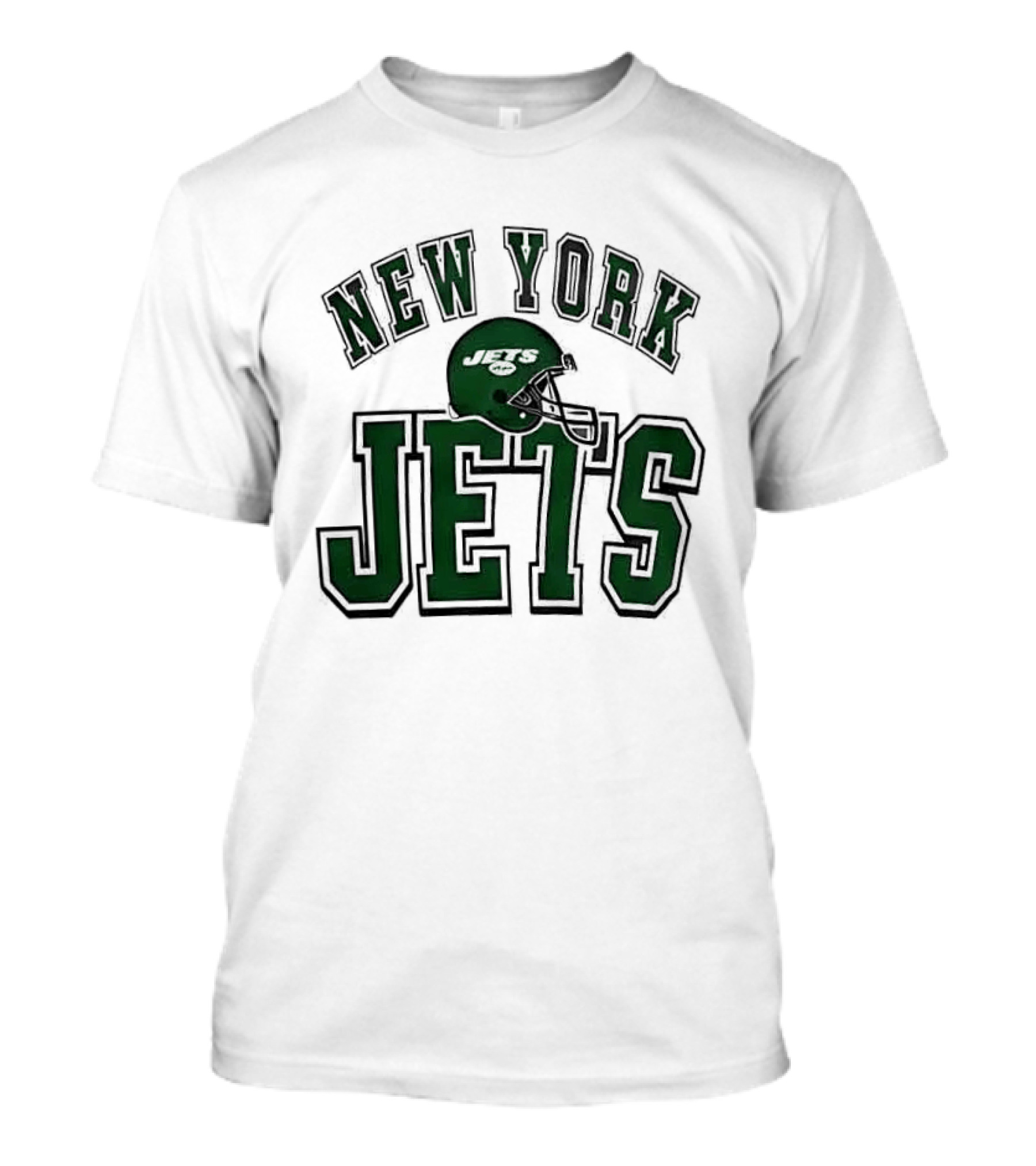 New York Jets Everyone Es Women's Sports Football Helmet T-Shirt
