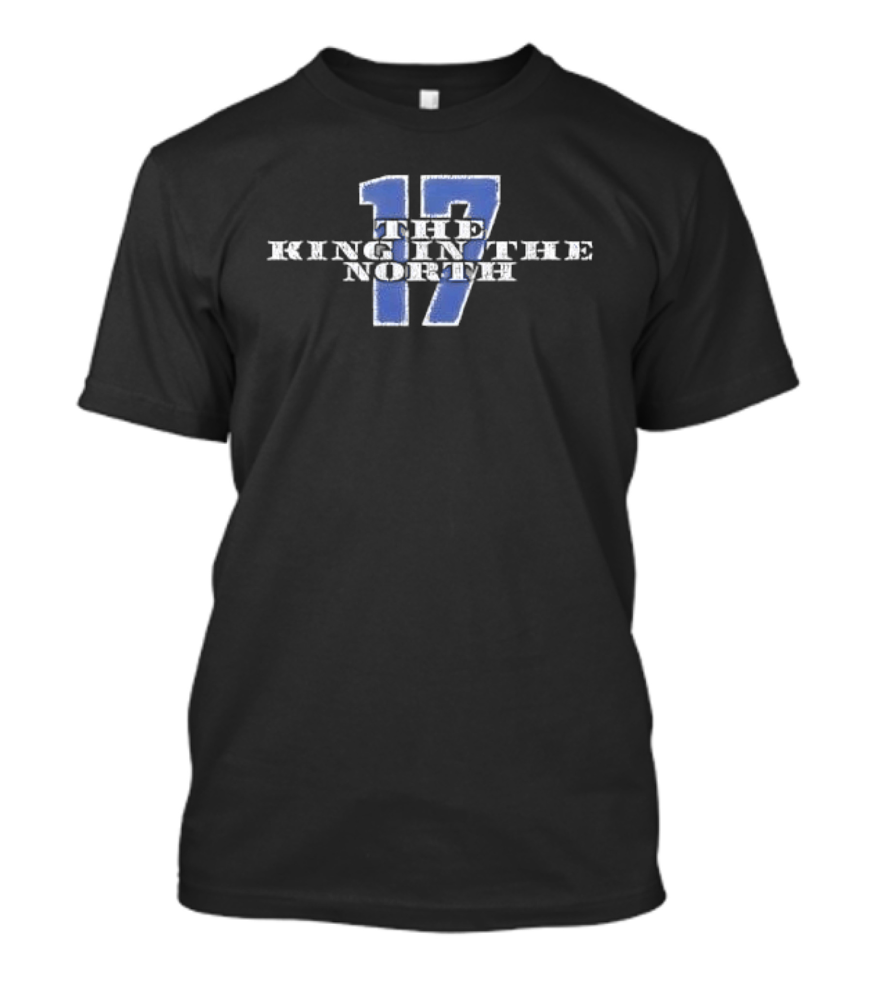 The King In The North Distressed Blue 17 T-Shirt